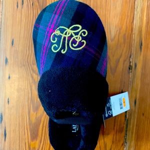 Ralph Lauren Plaid slippers